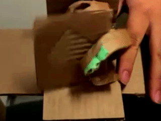 Testing it now with a product prototype, simulating how it would work inside the vending machine.