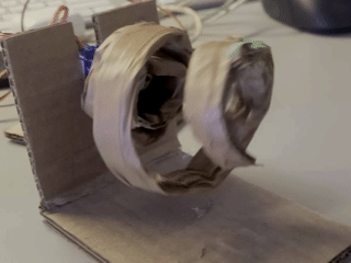 Then, after switching to a different mini servo it worked perfectly, spinning to the entered speed and direction code.